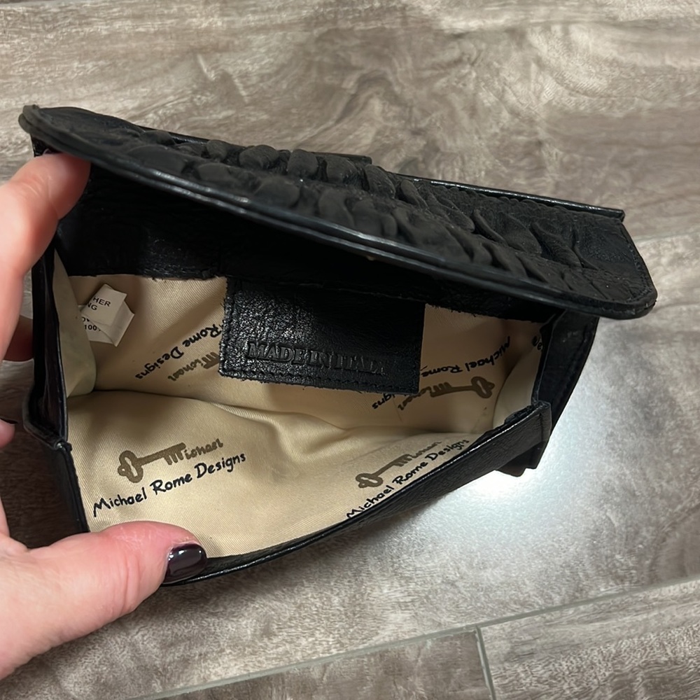 🔥🔥Brand new Michael Rome Made in Italy wallet - Picture 2 of 14